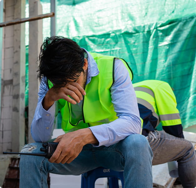 Señales de que un accidente de trabajo se puede complicar